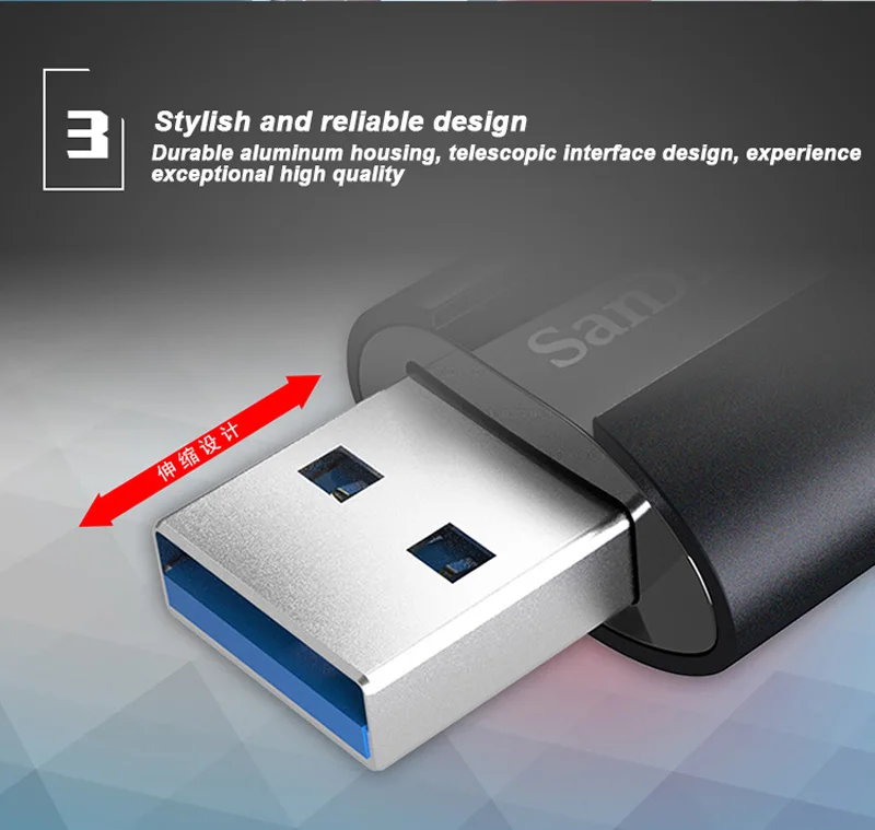 Sandisk флешка CZ880 Экстремальный PRO 128 ГБ USB 3,1 твердотельный флеш-накопитель 256 ГБ флеш-накопитель высокоскоростной 420 МБ/с./с usb-накопитель флешки