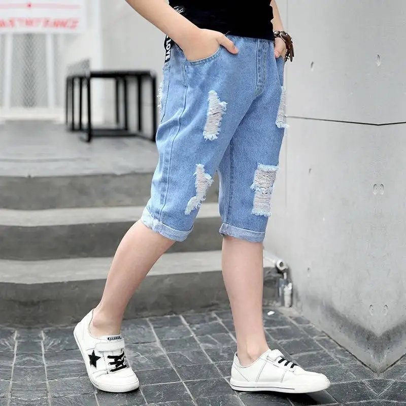 Шорты для мальчиков Детские джинсы штаны на каждый день Сезон лето 2021