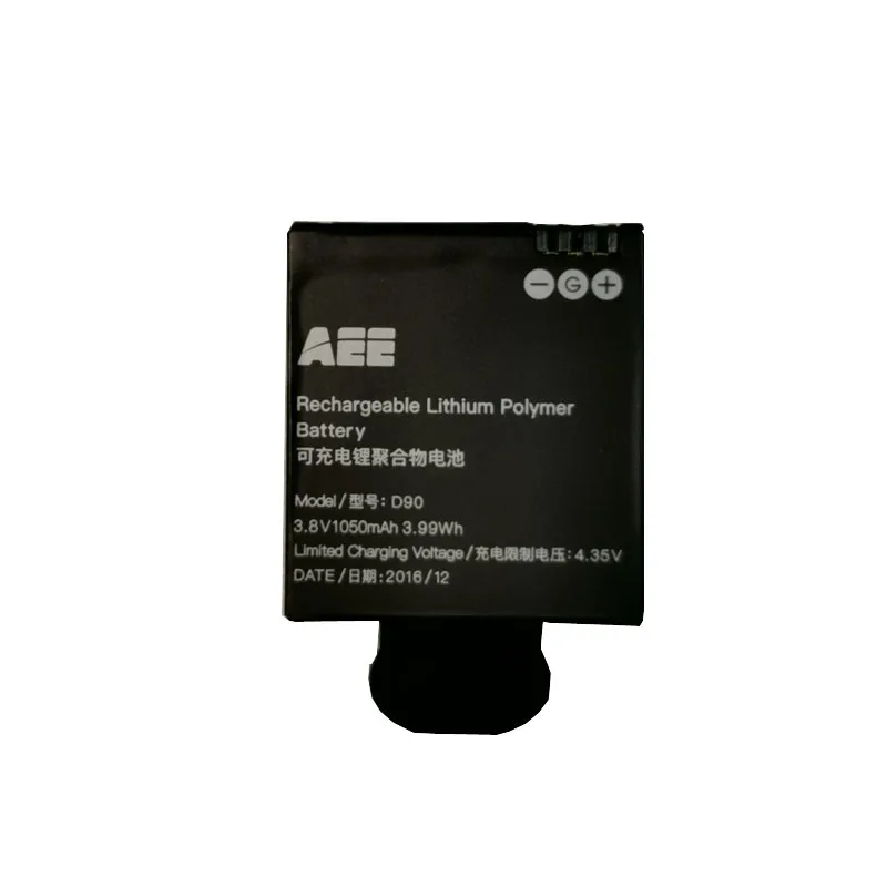 

1050mah new battery for AEE D90 S90 S91B lyfe battery