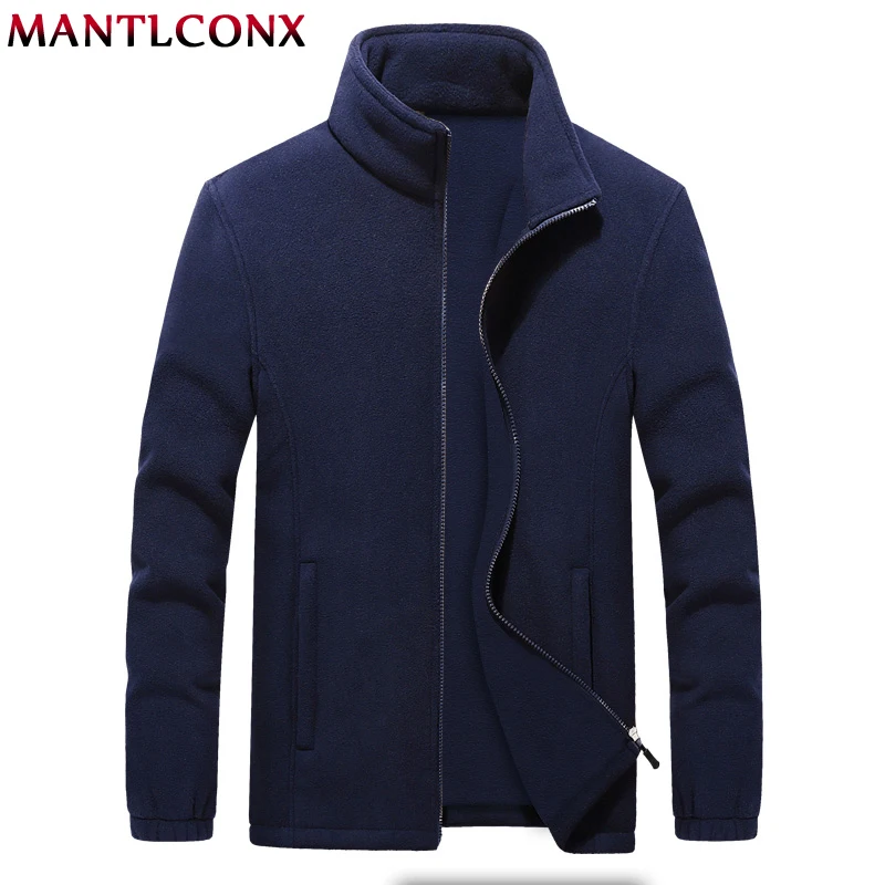 MANTLCONX 7XL 8XL 9XL флисовая Мужская куртка больших размеров Куртка Пальто Верхняя одежда большие и высокие мужские одежда теплые куртки для мужчин