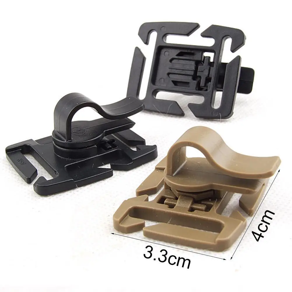 

5Pcs Drink Tube Clip Water Pipe Hose Clamp Backpack Molle Buckle Camp Tactical Web Attach Outdoor Webbing Hydration Bladder M8Z5
