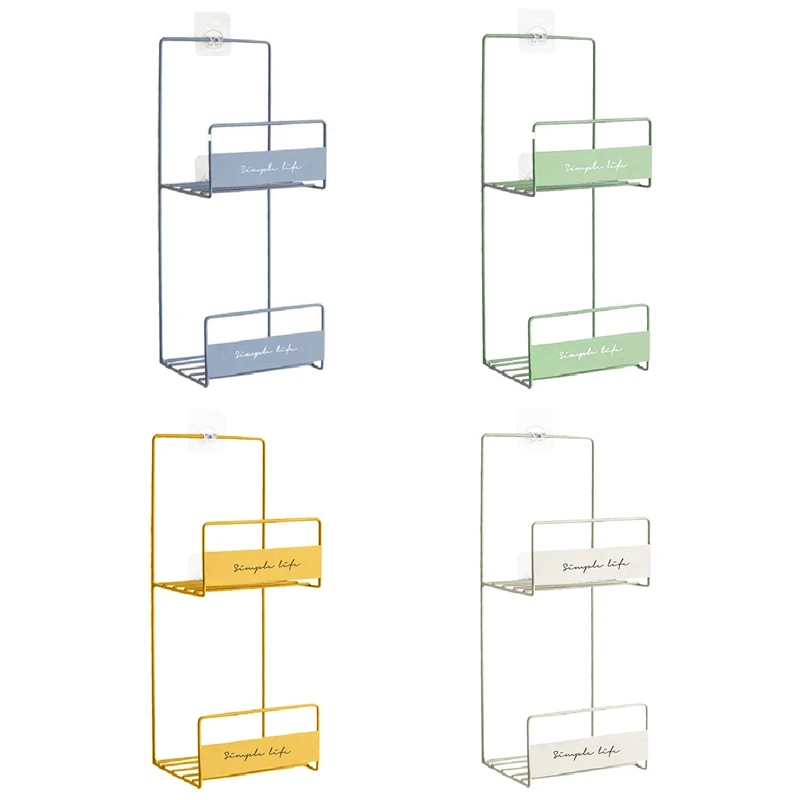 

Double-Layer Wall Door Mount Hanging Bag Shelf Household Closet Bag Storage Rack Bracket Purse Handbag Organizer