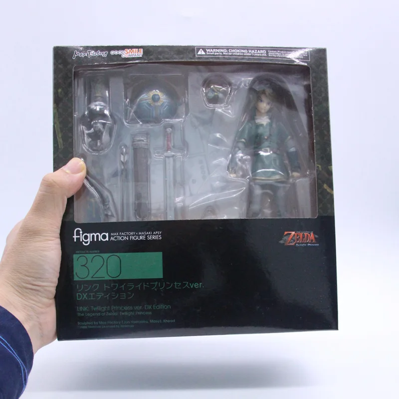 Figma 319 Аниме Легенда о Зельде ссылка: Сумеречная принцесса вер. 320 DX Edition ПВХ