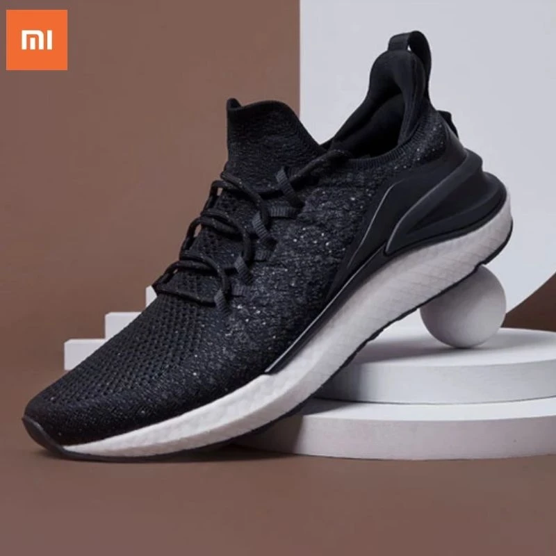 Новинка 2020 спортивная обувь Xiaomi Mi Mijia кроссовки 4 для улицы мужчин бега ходьбы