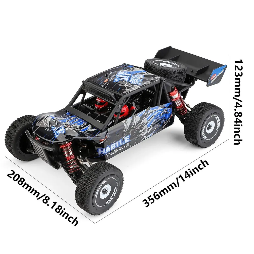 

WLtoys 124018 RC Car 60km/h 1:12 Aluminum Alloy Off-Road Drift Climbing Racing Toys Adults Kids High Speed Remote Control Cars