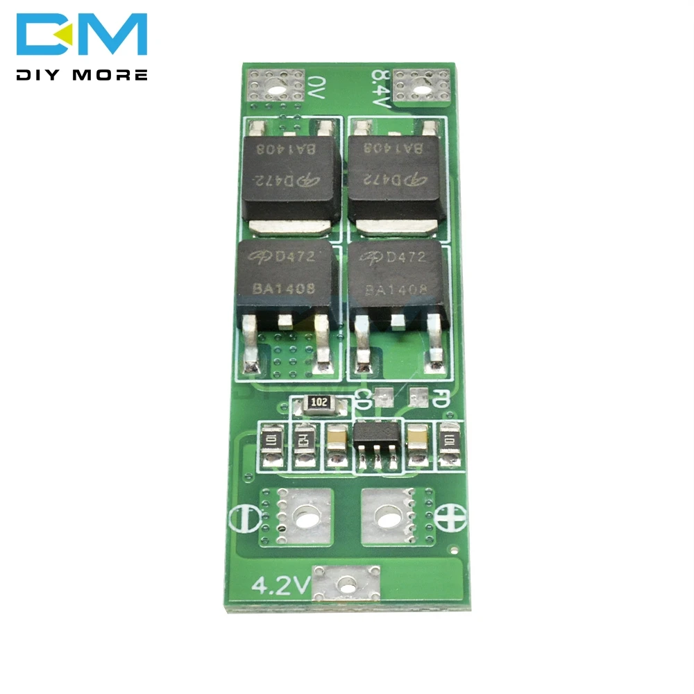 2S 10A 20A 7,4 V 8,4 V 18650 полимерная литиевая батарея защита BMS плата Стандартный баланс Модуль Diy Электронный