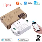 Беспроводной смарт-выключатель с дистанционным управлением, сенсорный переключатель для XiaoMi Domotica, модуль контроллера освещения для умного дома, для Alexa Google Home EWeLink