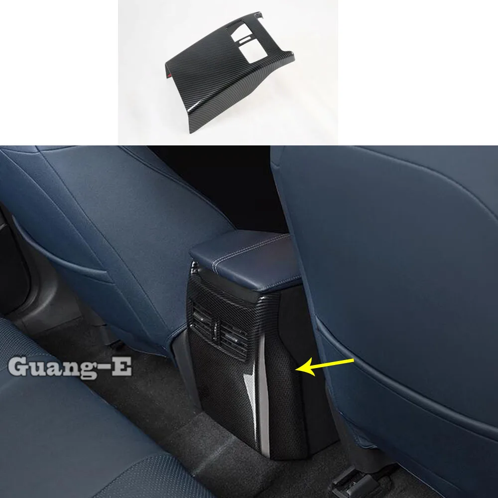 

For Mazda CX-30 CX30 2020 2021 Car Cover Garnish Sticker Rear Back Air Conditioning Outlet Vent Frame 1pcs