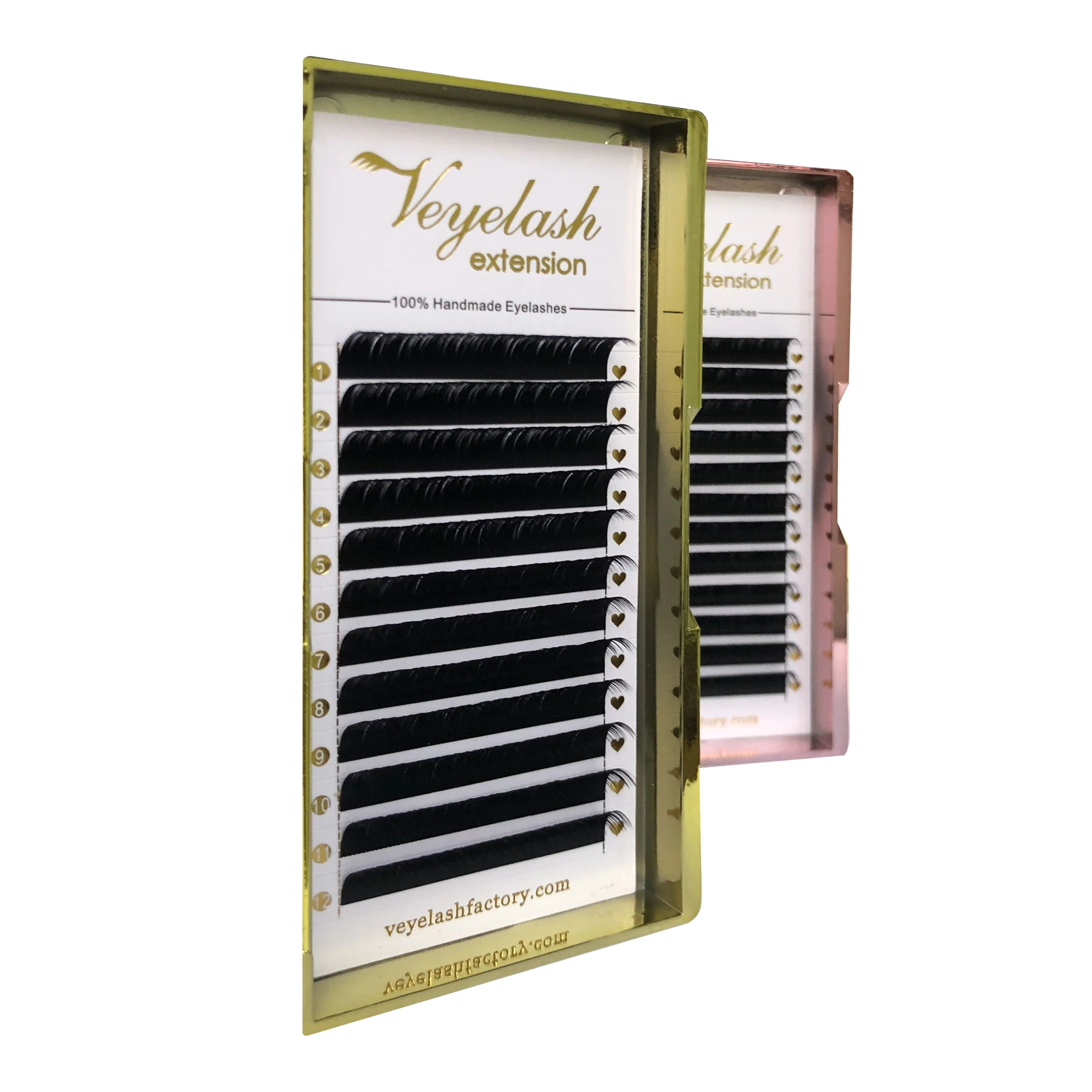 Высококачественные накладные ресницы из искусственной норки индивидуальные