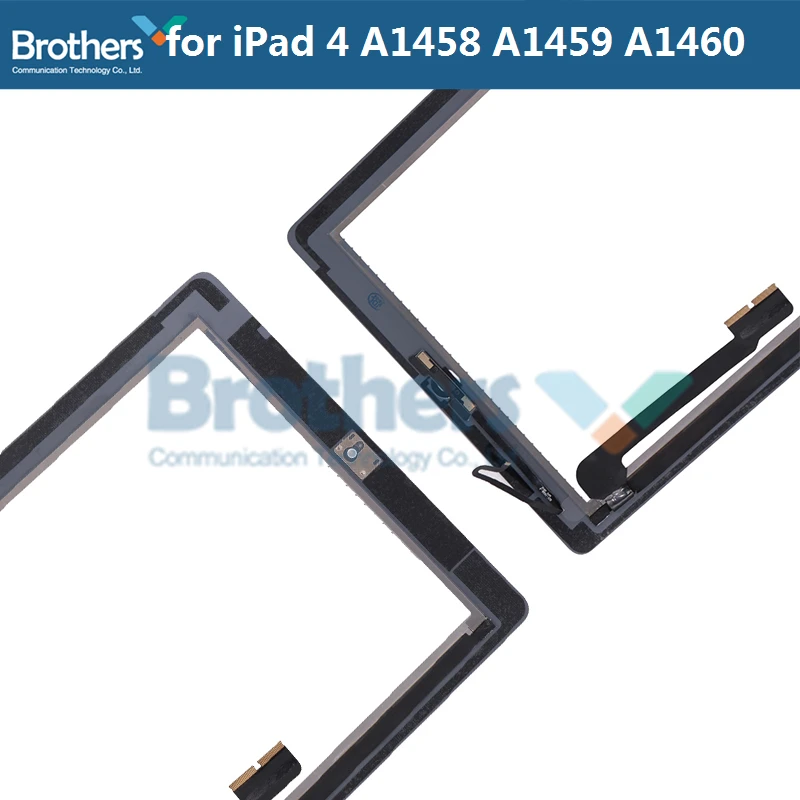 Планшет T панель для iPad 4 A1458 A1459 A1460 дигитайзер стекло сенсор в сборе с кнопкой Home для iPad 4 экран Replecement