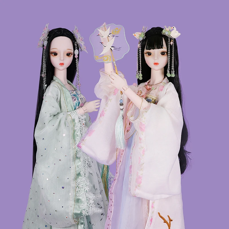 

Dream Fairy 1/3 BJD Dolls 26 Movable Joints 62cm Ball-jointed Doll Makeup DIY Toy Dolls Fantasy Collection Gift for Girls