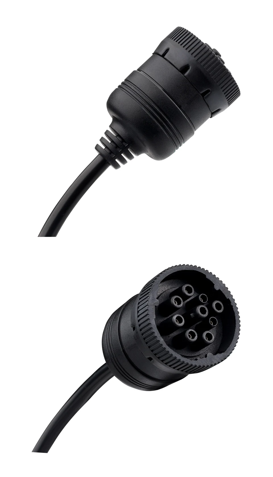 Высокое качество OBD2 Женский 16pin к Deutsch J1939 9pin грузовик OBD II диагностический инструмент obd2 Соединительный кабель для автомобиля гаражный инструмент