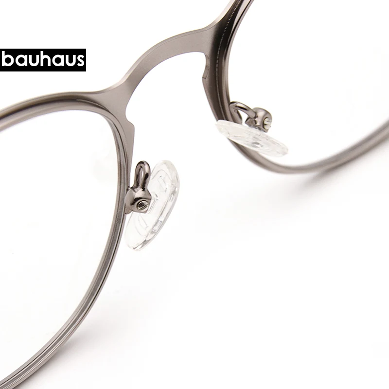 X106 bauhaus metal magnet frame glasses for man or woman