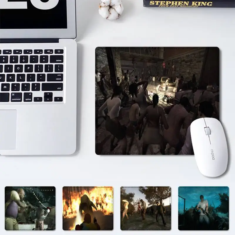 

Cartoon Left Dead office Pad Small Pads Family Laptop Gamer Rubber Mouse Mat MousePad Desk Gaming Mousepad Cup Mat