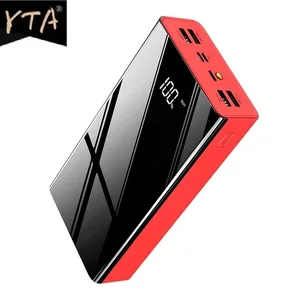 For Samsung Xiaomi Iphone 80000mAh Power Bank Large Capacity LCD
PowerBank External Battery USB Portable Mobile Phone Charger