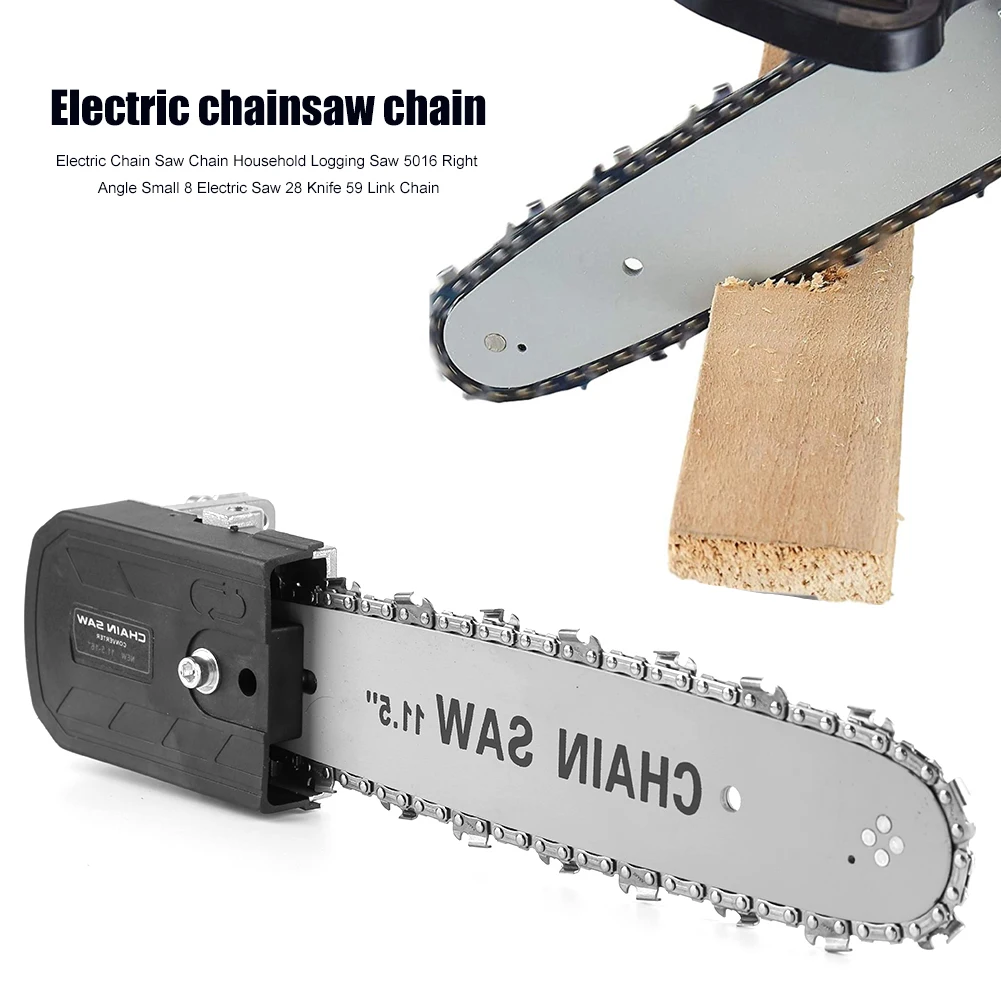 

Steel Multifunctional Electric Chainsaw Adapter Converter Bracket DIY Set Angle Grinder into Chain Saw Parts Woodworking Tools