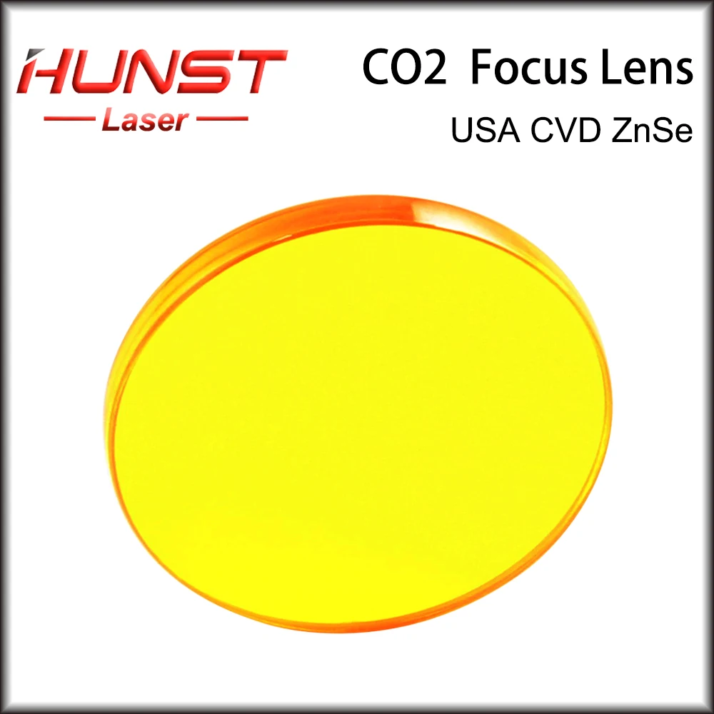 Лазерная линза Hunst CO2 США ZnSe диаметром 12 18 19 20 25 мм фокус 38 1 50 8 63 5 для фотоэлементов