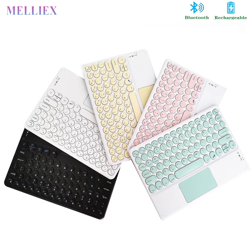 

Touchpad Keyboard Wireless Bluetooth for Tablet PC IPad Phone Laptop Gaming Touch Pad Mini Teclado Russian Spanish Portuguese