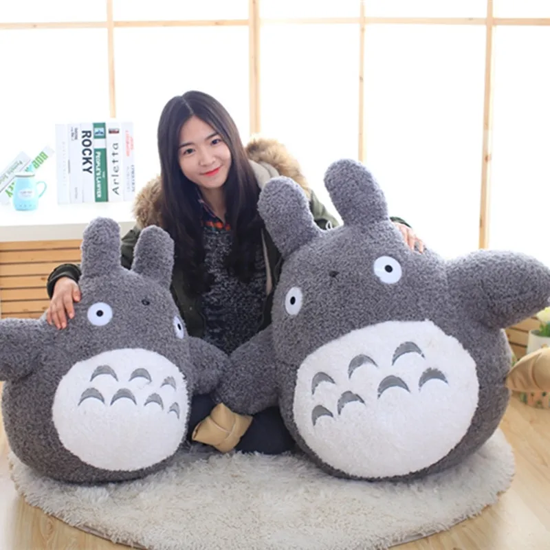 Kawaii в японском стиле аниме кошка мягкая игрушка кукла Тоторо Подушка Плюшевые