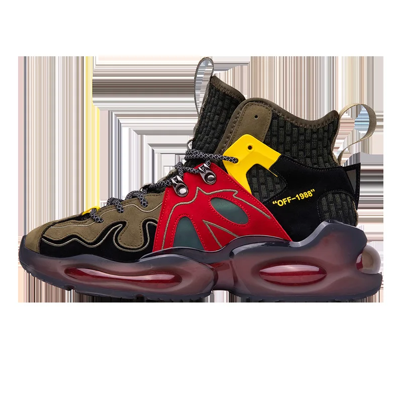 

Winter fashion outdoor leisure sports high-top men's shoes basketball running sports trendy men's shoes court boots men's shoes