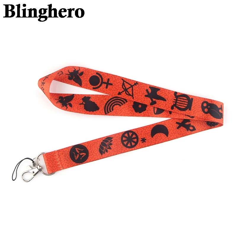 CA1363 Перси Джексон лагерь половина-кровяная Шея Ремешок брелок для телефона ID