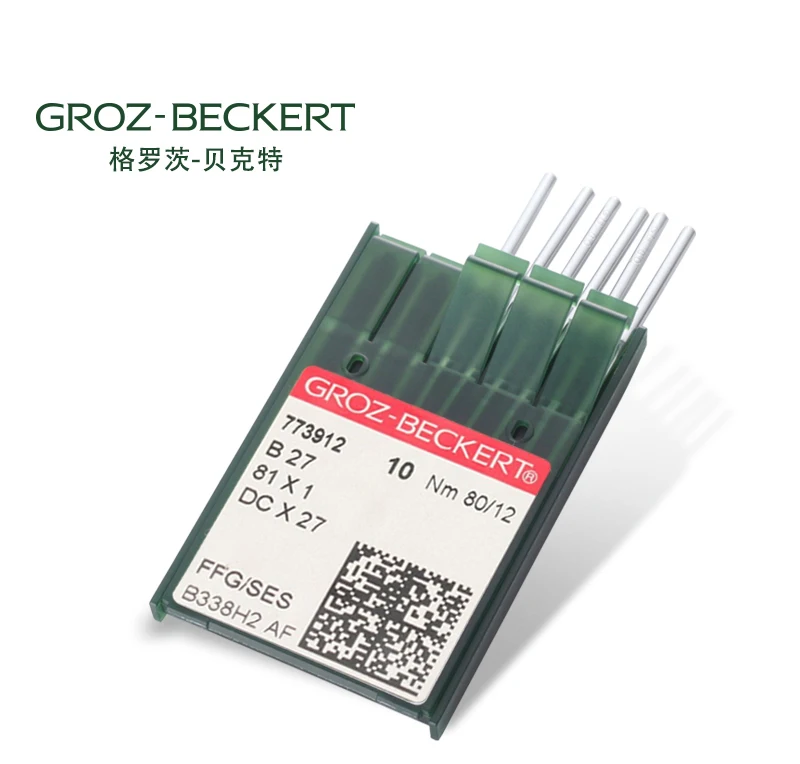 Фото 100 шт., иглы для швейных машин GROZ BECKERT DCX27 №2