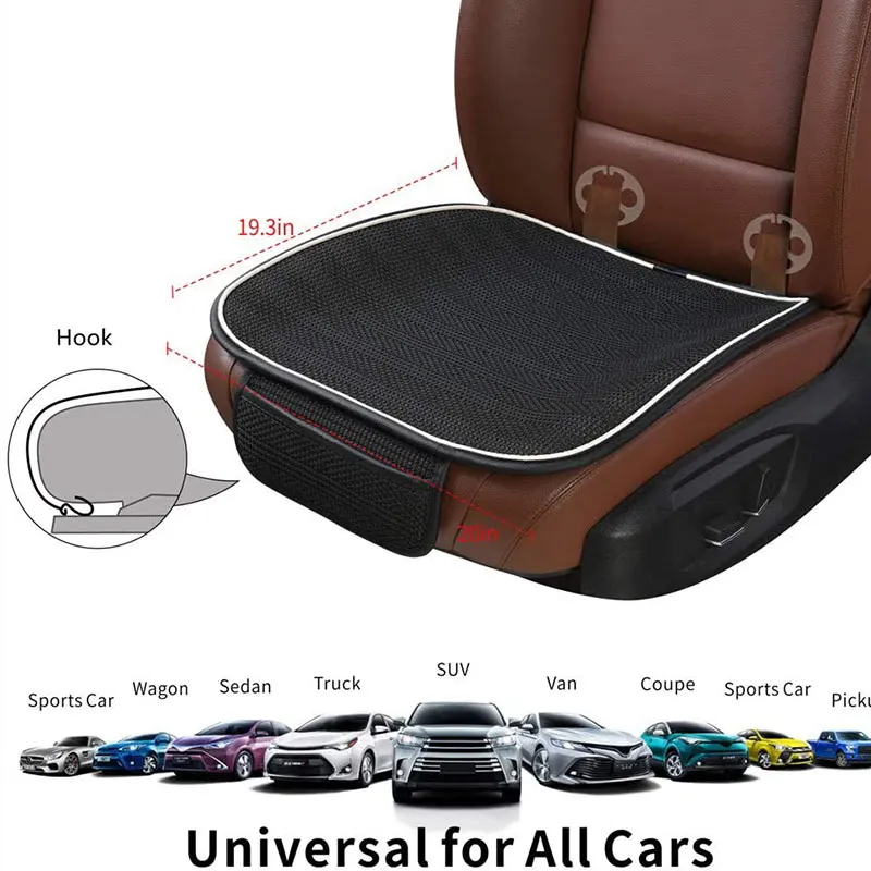 

Breathable Mesh Car Seat Covers Pad Fit For Most CarsTrucks SUV Protect Seats Auto Cushion Summer Cool Seats