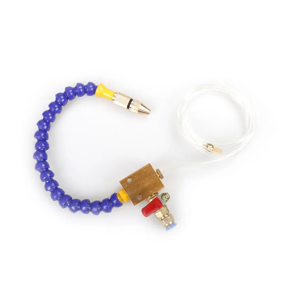 

Mist Coolant Lubrication Spray System Unit Coolant Misting For Metal Cutting Cooling Milling Engraving Machine CNC Lathe