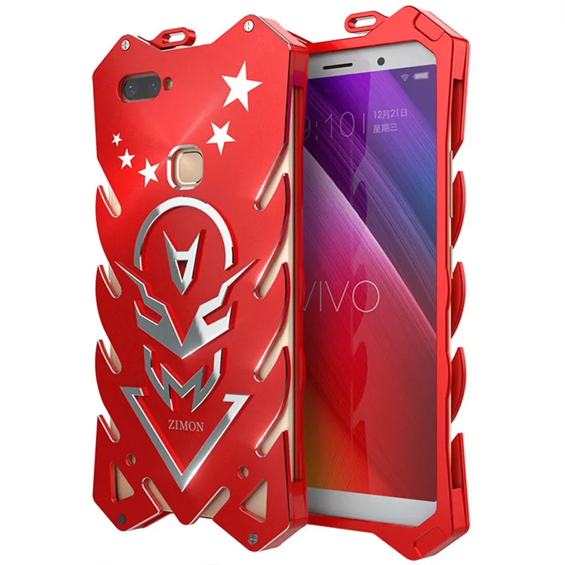 

Zimon Armor Ii Aviation Aluminum Metal Case For Vivo X20 Plus Powerful Outdoor Case For X20 Shockproof Cnc Anodized Aluminum