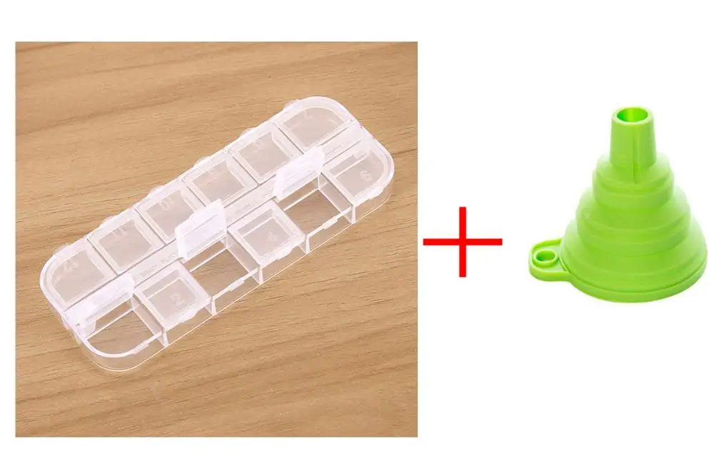 DUOYISHANG 12 слотов прозрачная пластиковая коробка для хранения DIY алмазная живопись