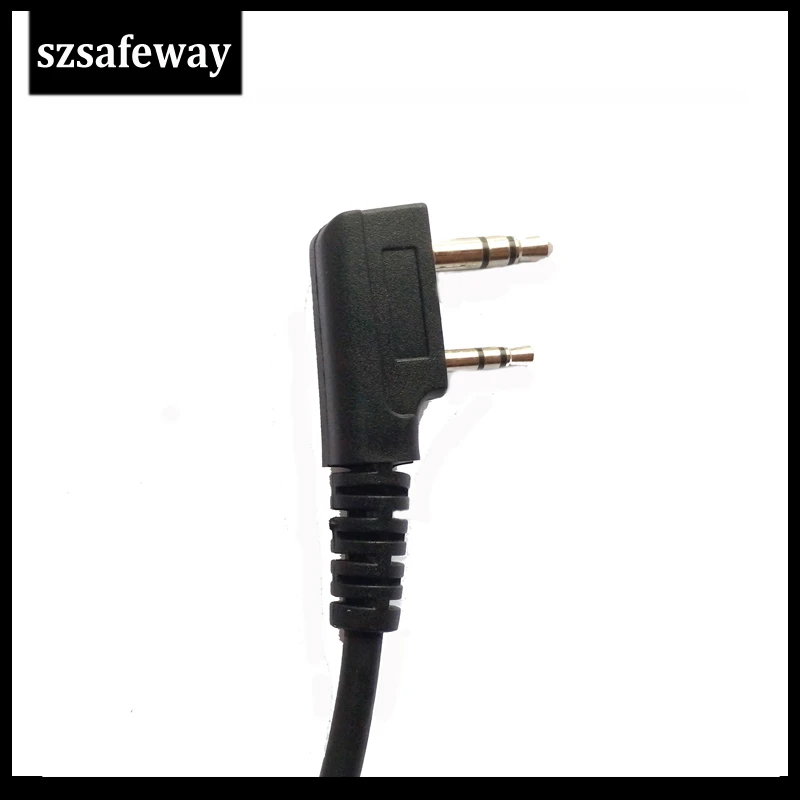 

Two Way Radio Microphone Waterproof IP54 Speaker Mic For Kenwood Baofeng Walkie Talkie