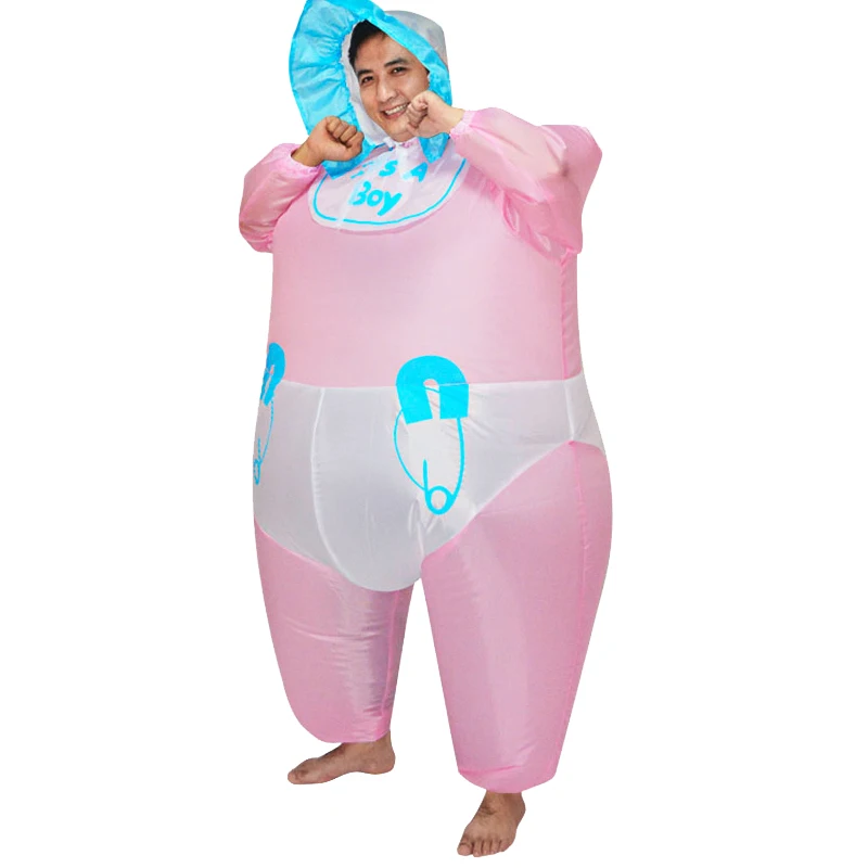 Вечерние весело удар со шнуровкой надувные милый детский костюм для