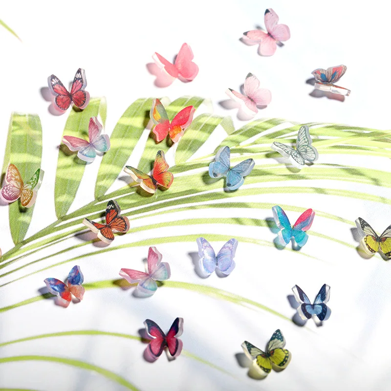 3 шт инструментов для ногтей со стереоскопическими бабочками ювелирные изделия 3D