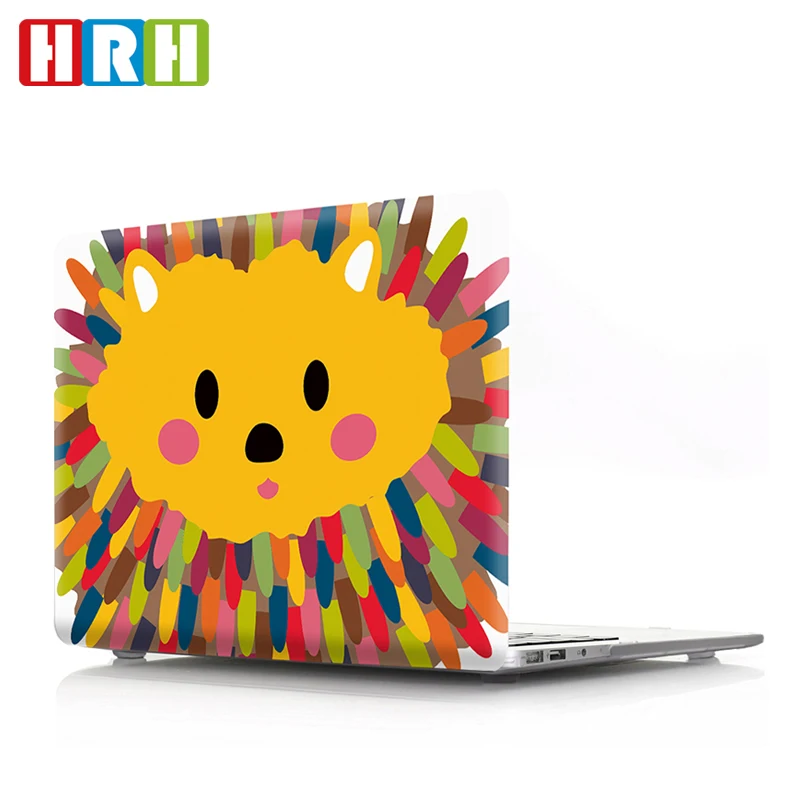 Защитный чехол для ноутбука HRH Panda Owl Жесткий Чехол Mac Pro Retina 13 12 Air 11 A2141 A2159 A1706 A1707 A2289