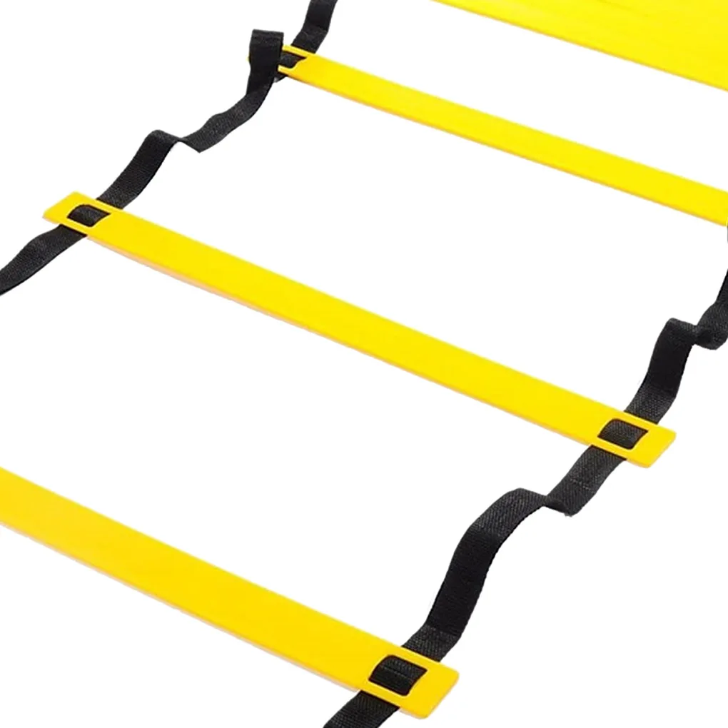 Agility Training Ladder Soccer Speed Jumping Sport Equipment Football Footwork Practise 3 5m Yellow images - 6