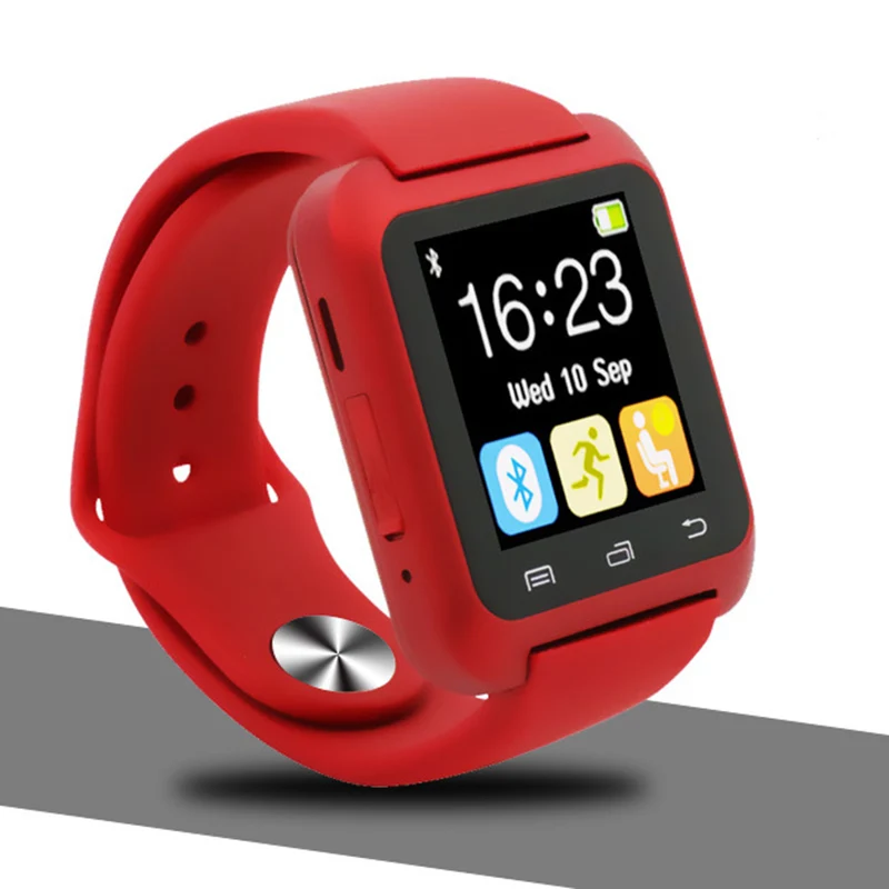 2018 Новый U80 умные часы-браслет с поддержкой Bluetooth часы для iphone 4 4S 5 5S 6 6s плюс samsung S4