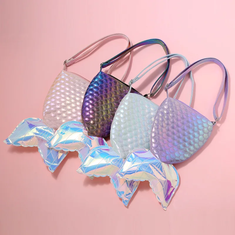 Чехол для карандашей из ПУ кожи с рисунком русалки|Пеналы| |