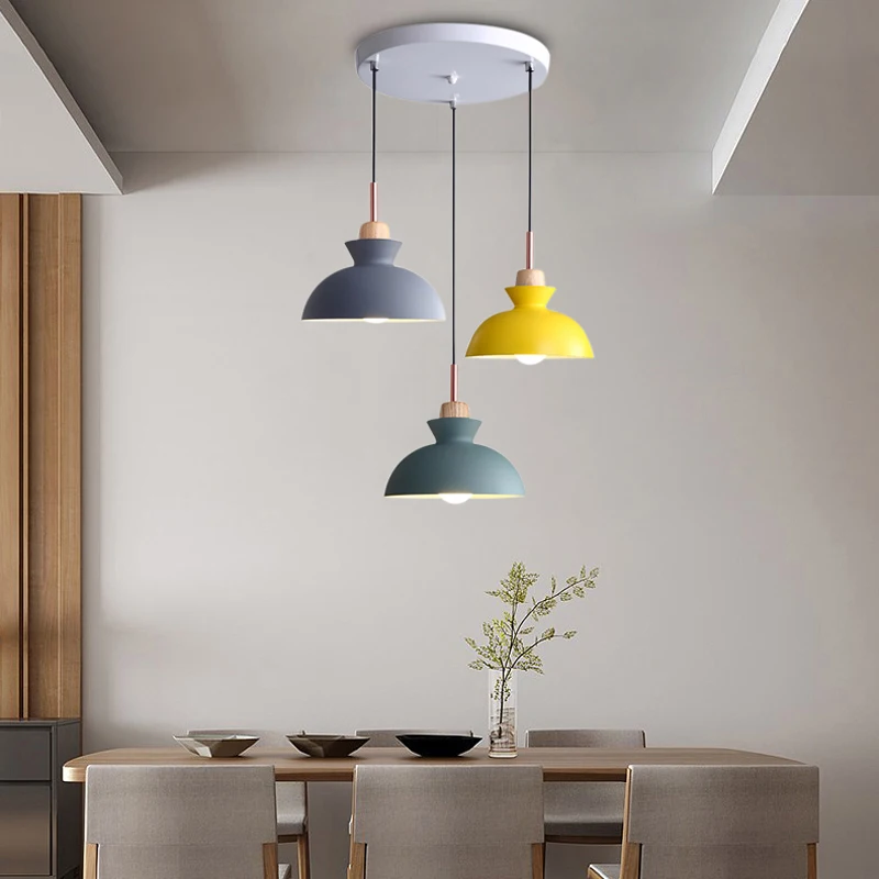 

Hanging Lamp Modern Creative Nordic hanging Lights Corridor Restaurant Designer Pendant Lamps Bar Cafe pendant light for Kitchen