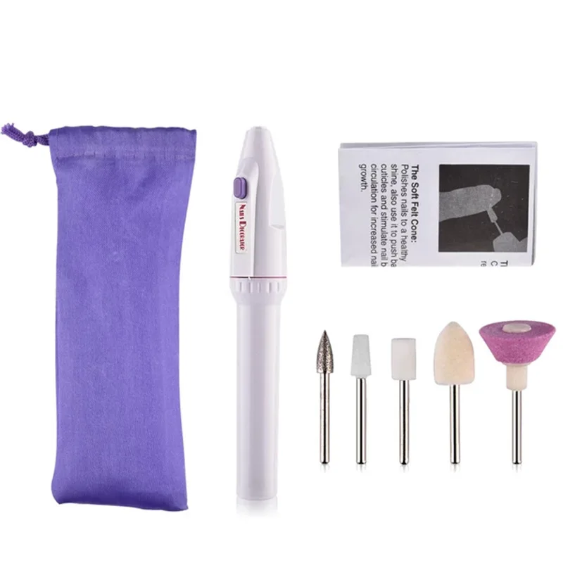 5 в 1 инструменты для сверления ногтей автоматический набор педикюра маникюрные