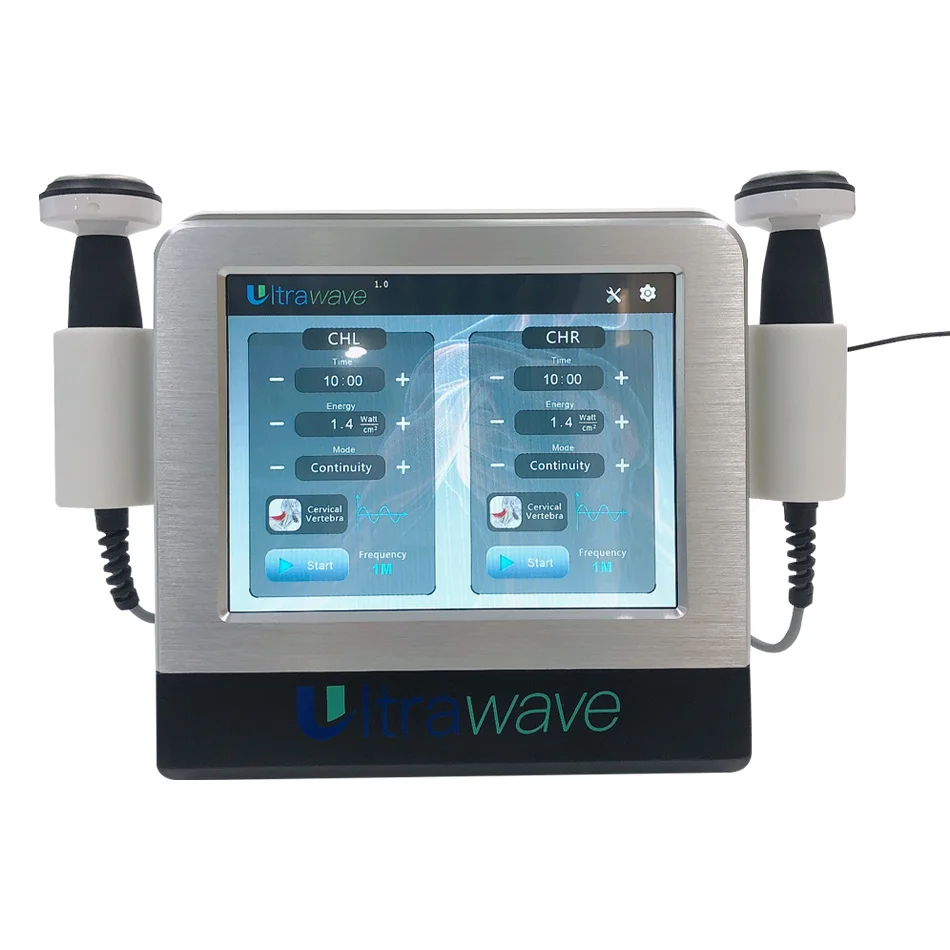 

Ultrawave Ultrasound Physiotherapy Machine Chronic Strains And Sprains Physical Therapy Equipment With 2 Handles