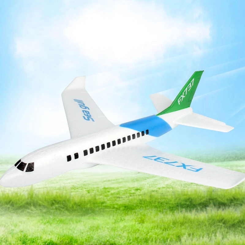 Ручной запуск метательный самолет из пеноматериала EPP Боинг 737 модель планерный