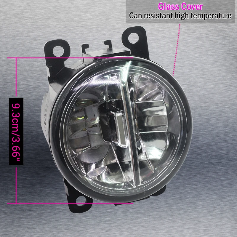 Cawanerl 2 шт. автомобиль светодиодный лампы Противотуманные фары светильник 4000LM 6000K