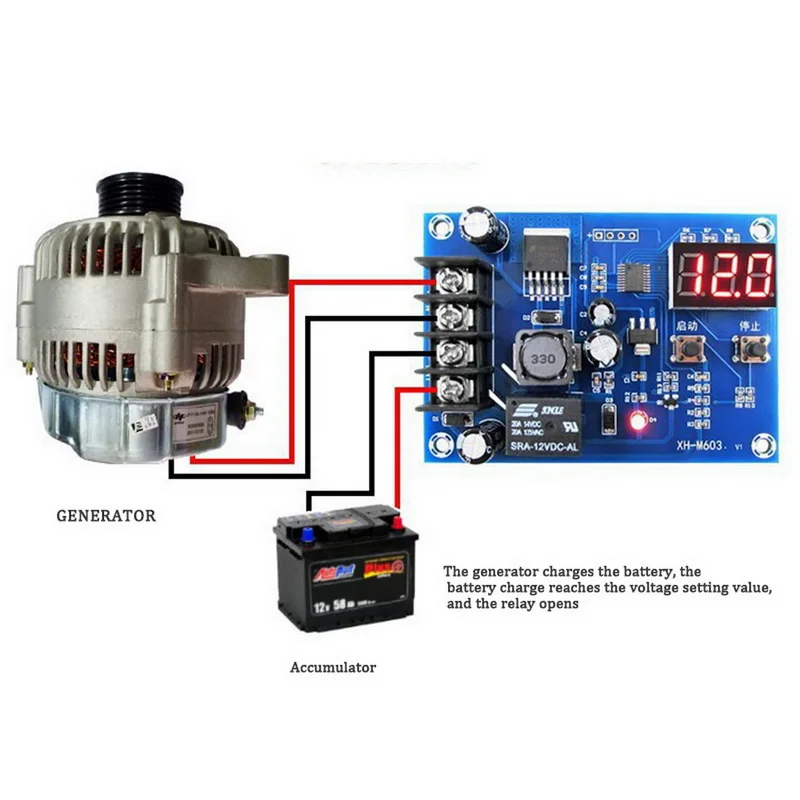 Модуль управления зарядным устройством для литиевых аккумуляторов M603 модуль