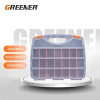 greener tool case components box plastic parts combined transparent screw containers storage case hardware accessories tool box