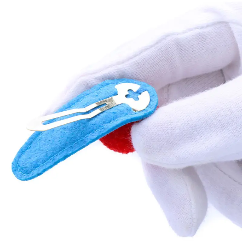 6 шт./лот Радужный шар заколки для волос маленьких девочек разноцветные