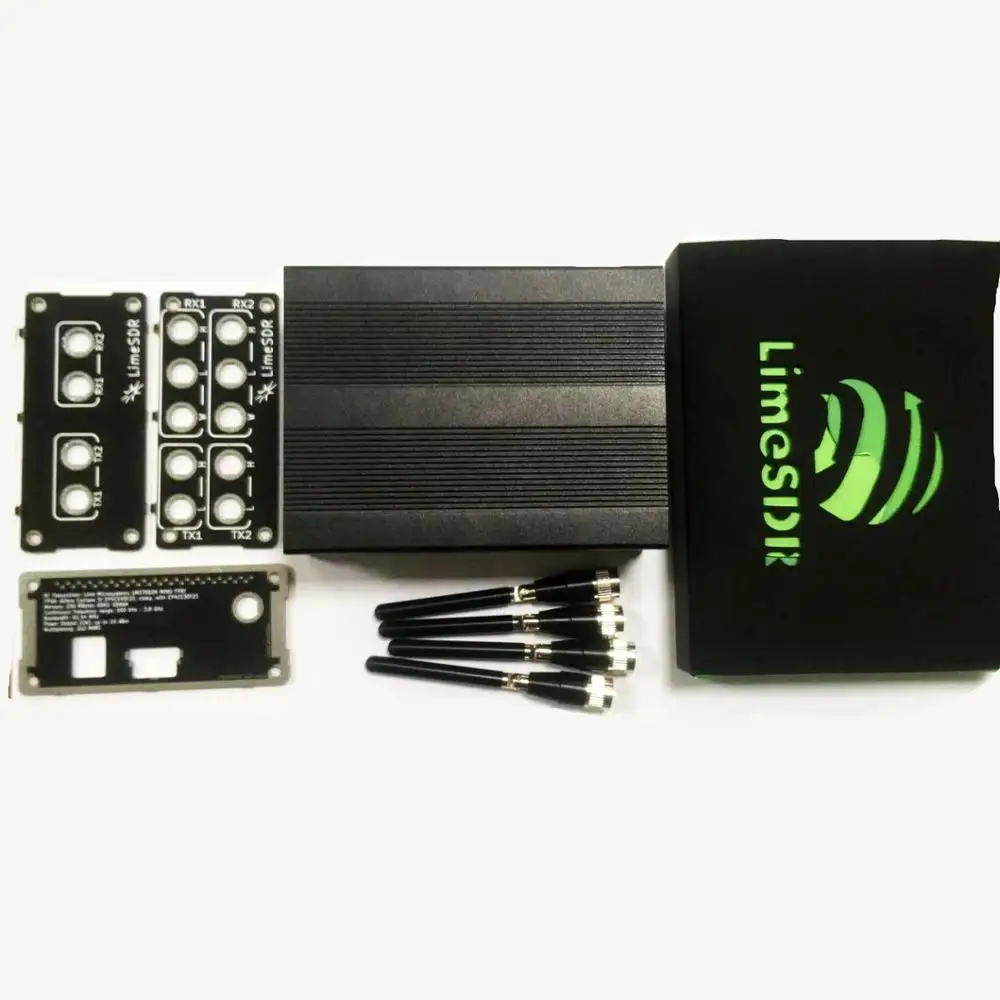 LimeSDR программное обеспечение определенная радиоприемопередатчик LimeSDR mini-USB-Myriad-RF макетная плата - Комплект: limssdrcaseantenna