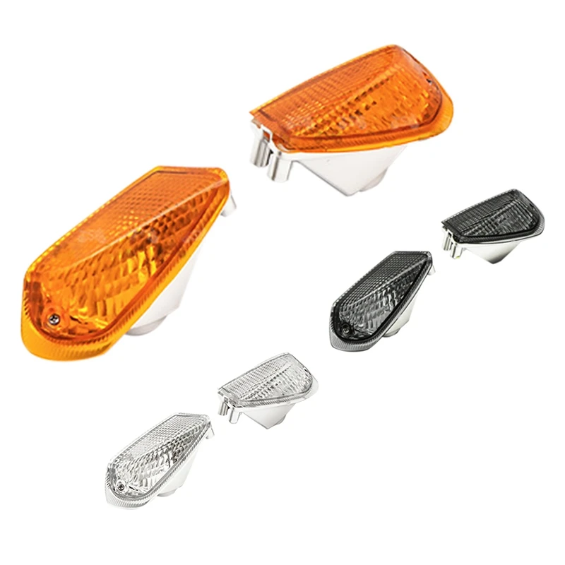 

Motorcycle Rear Turn Signal Cover LED Indicator Lamp Shade for Kawasaki ZZR400 1990 1991 1992