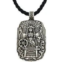 10pcs goth goddess of fate viking jewelry runes amulet pendants necklaces women mothers day gift wholesale