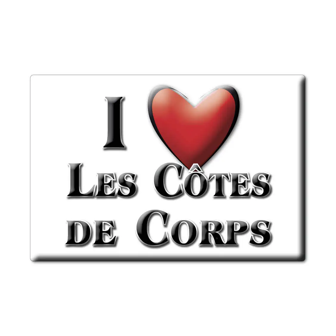 LES contes DE CORPS MAGNET lodeston LORRAINE (38) Франция магнит на холодильник сувенир I LOVE GIFT|Магниты
