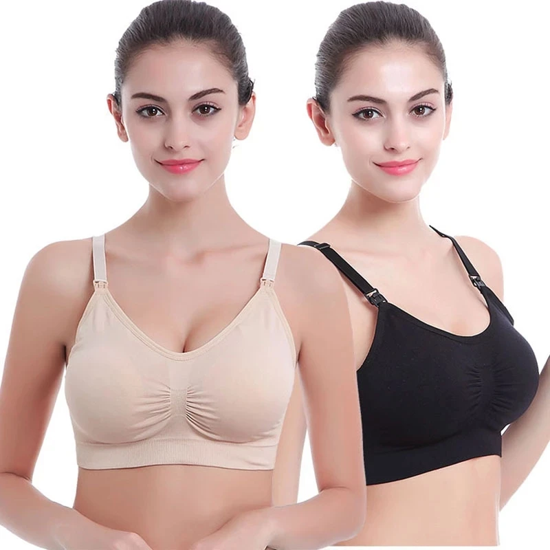 

Keelorn/беременности и родам при грудном вскармливании Нижнее Белье для беременных женщин; Однотонные Цвет мягкие бюстгальтеры пренатальные, ...